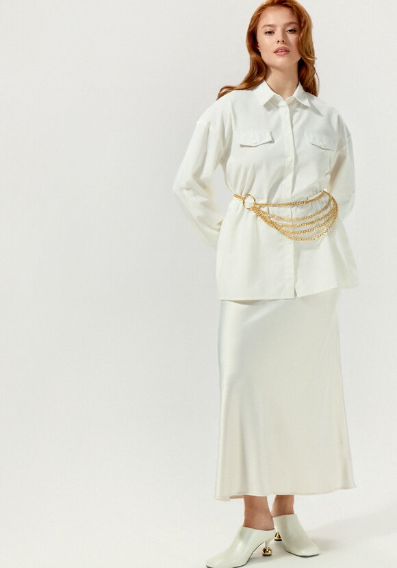 Рубашка изо льна на кулиске шир.  580, рис. 15