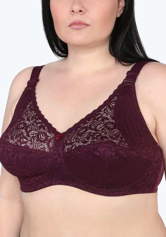 Бюстгальтер кружевной без косточек шир.  580, рис. 5