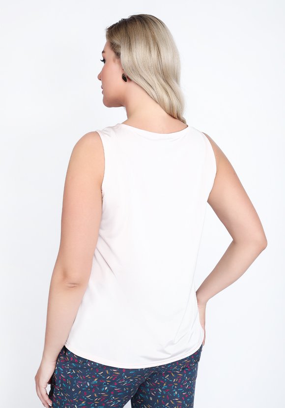 Топ без рукавов с двойной полочкой шир.  580, рис. 3