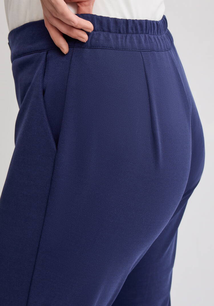 Брюки классические с карманами Белла шир.  750, рис. 13