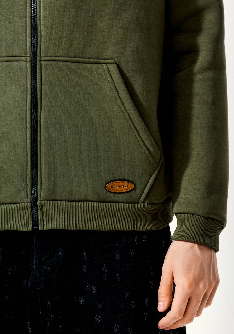 Толстовка с декоративной нашивкой на кармане шир.  750, рис. 14