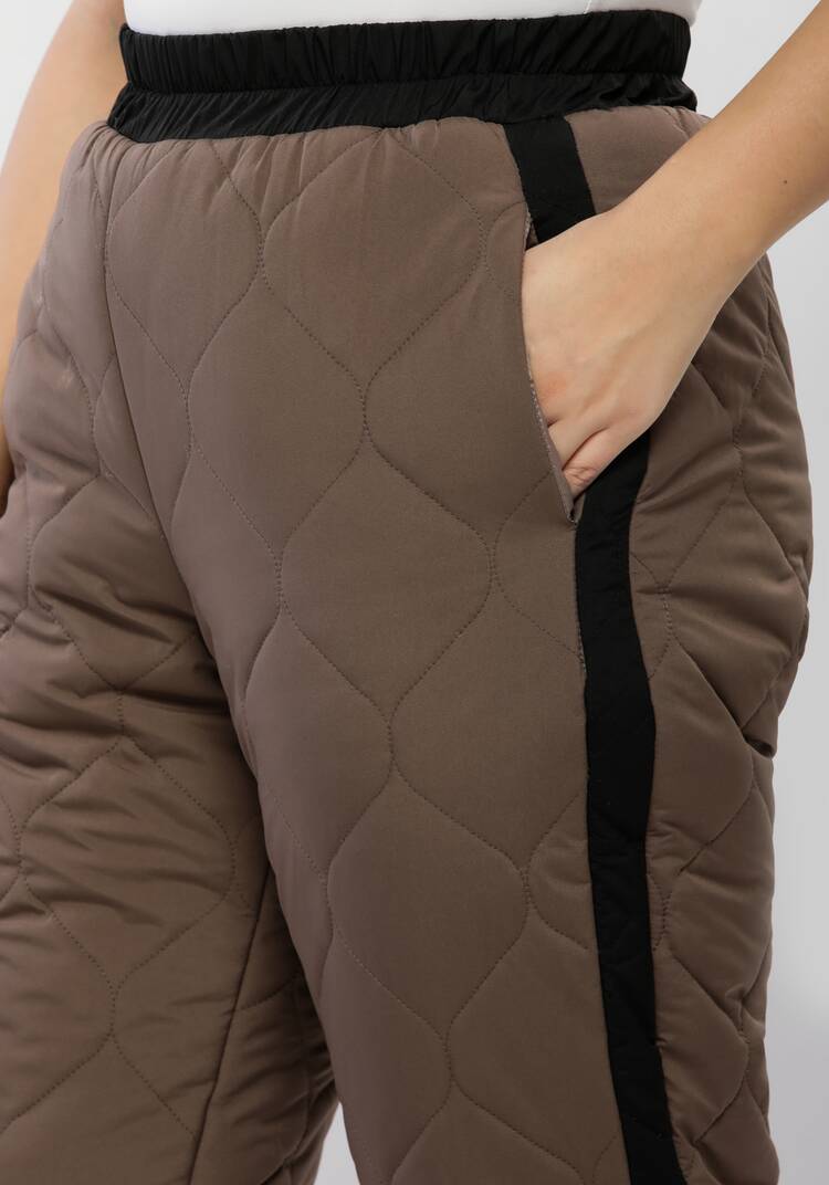 Брюки утепленные с лампасами шир.  750, рис. 27