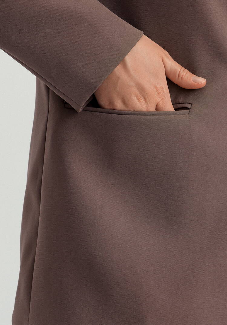 Пиджак однобортный на подкладке шир.  750, рис. 7