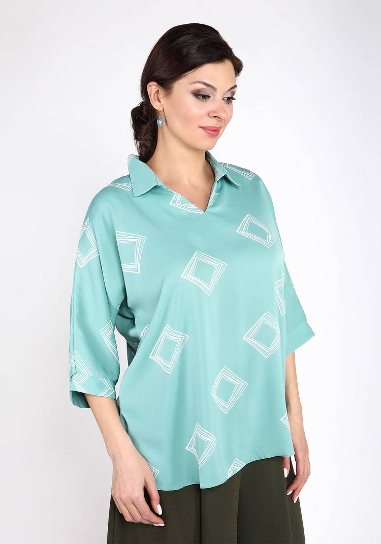 Блуза Обворожительная незнакомка шир.  750, рис. 23