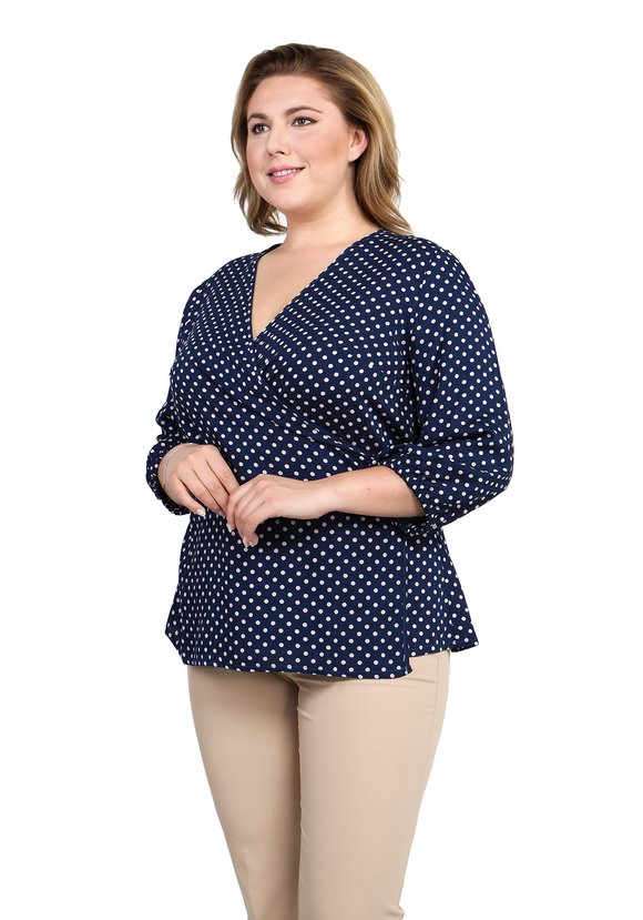 Блуза Прелесть Впечатлений шир.  580, рис. 6