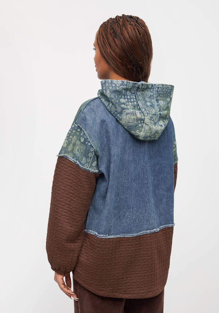 Джинсовая куртка Бархат сумерек шир.  750, рис. 3