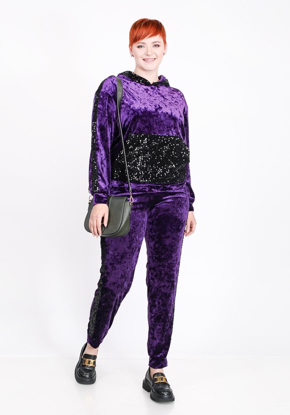 Свитшот с пайетками шир.  580, рис. 16