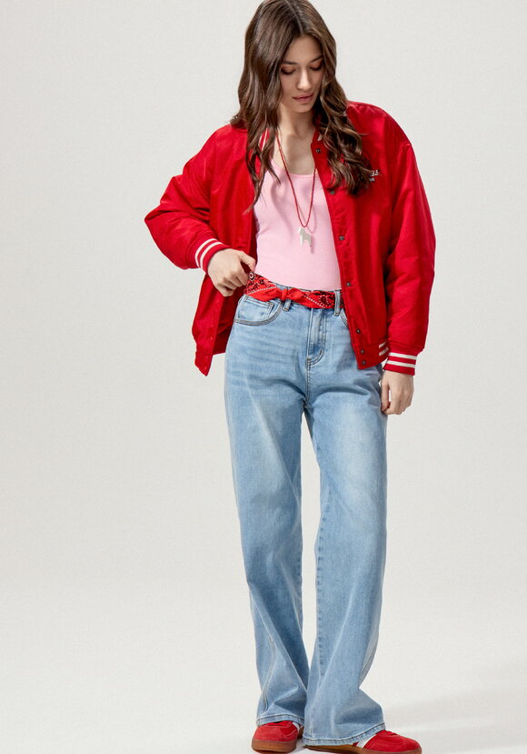 Джинсы с комфортным внутренним поясом шир.  580, рис. 8