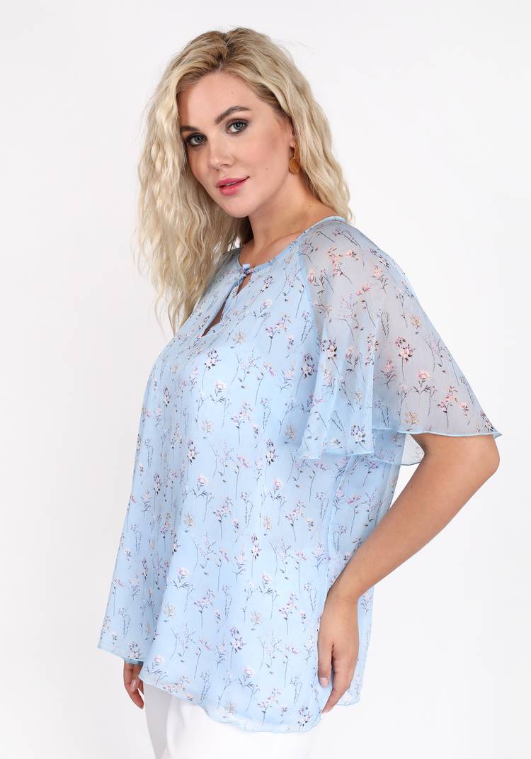 Блуза Искрометный взгляд шир.  750, рис. 8