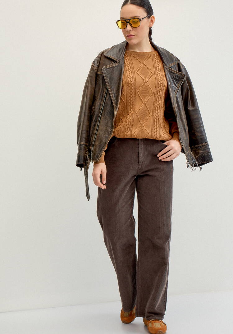 Джемпер женский свободного облегания шир.  750, рис. 23