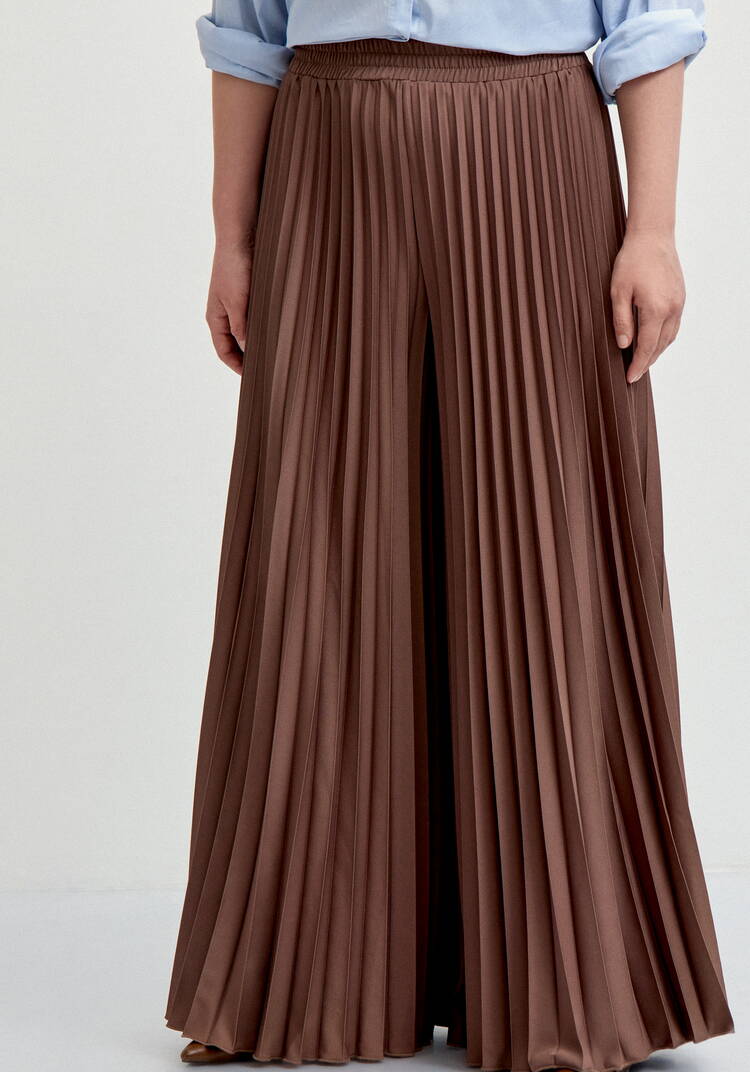 Брюки гофре с декоративным поясом шир.  750, рис. 13