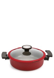 Жаровня со стеклянной крышкой Де Шеф