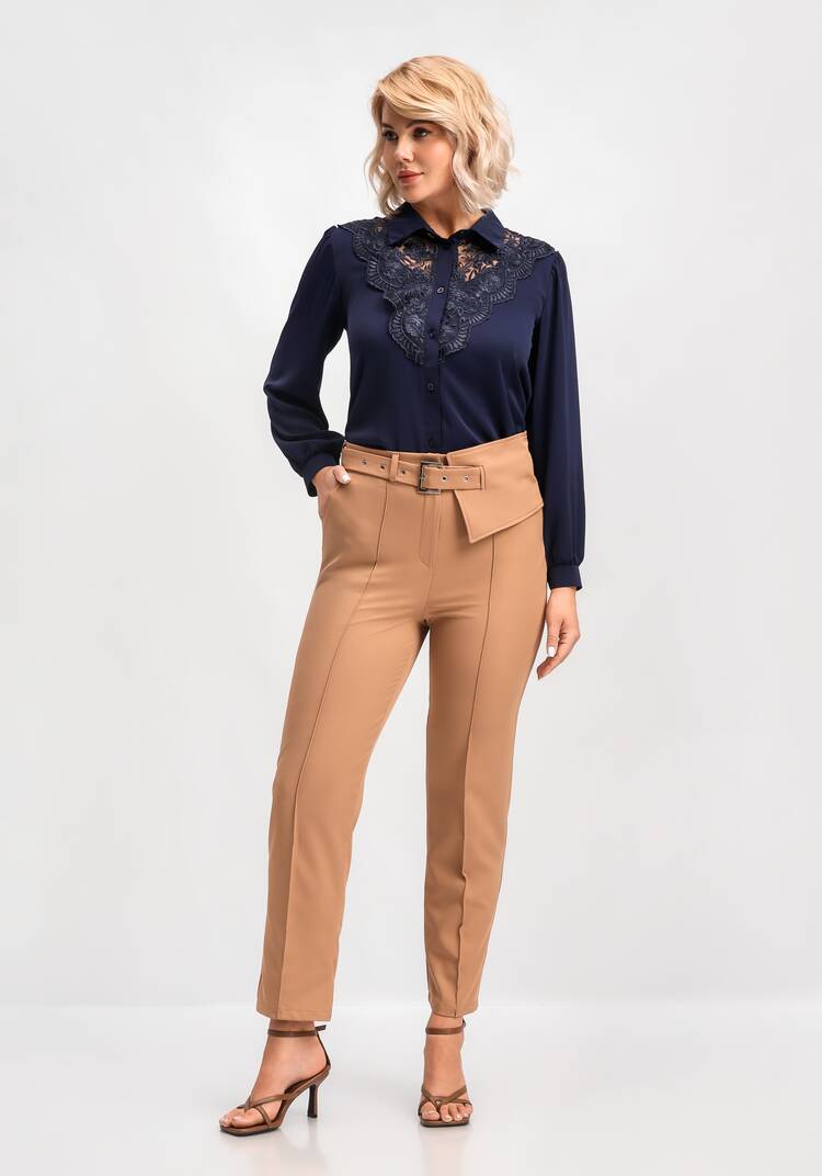 Брюки со съемным поясом шир.  750, рис. 17