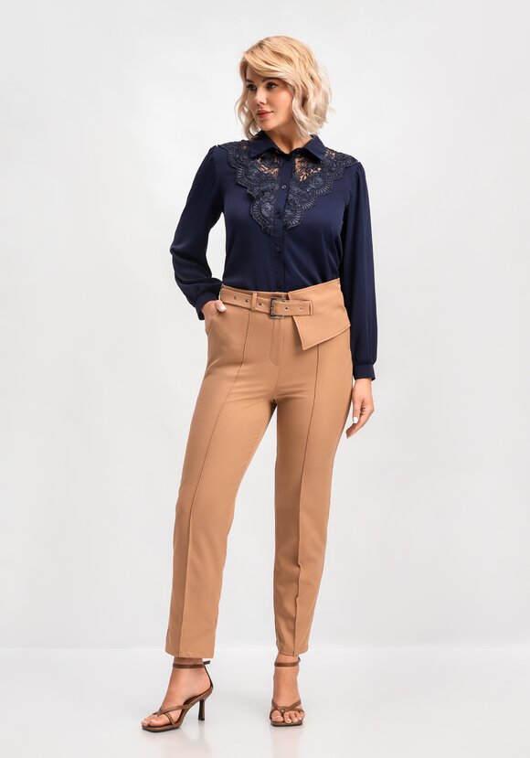 Брюки со съемным поясом шир.  580, рис. 17