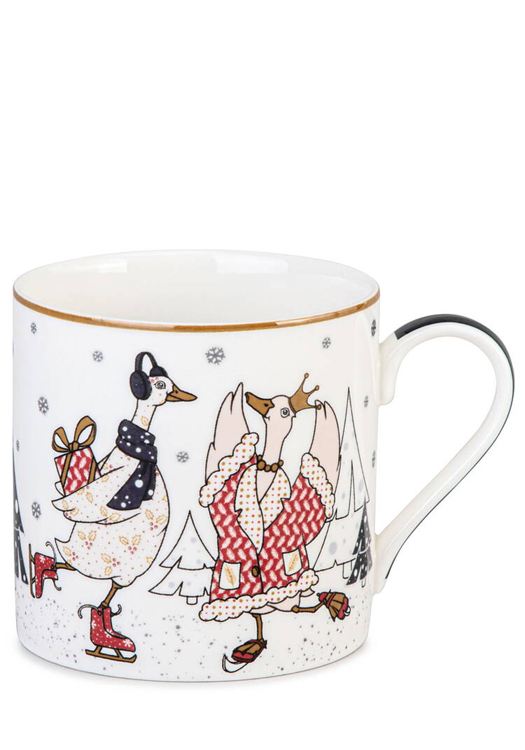 Кружки из фарфора Семейный праздник, 2 шт. шир.  750, рис. 2