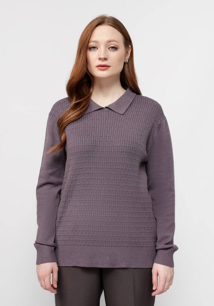 Джемпер-поло Алетта шир.  750, рис. 19