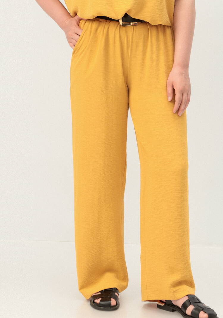 Брюки с карманами, свободного кроя шир.  750, рис. 16