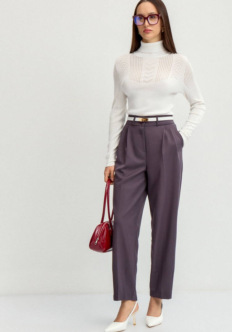 Водолазка из вискозы с узором шир.  750, рис. 16