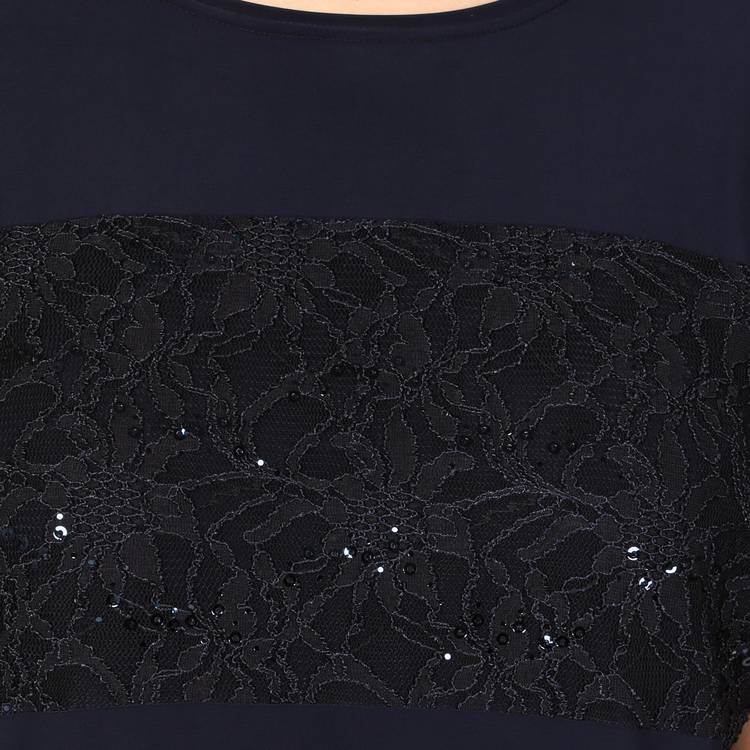 Туника с кружевной вставкой шир.  750, рис. 24