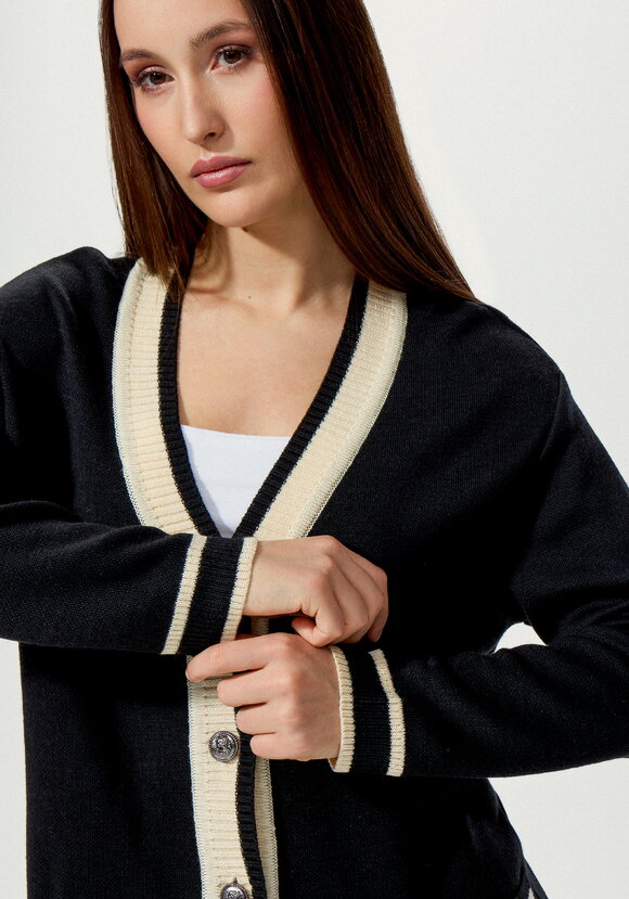 Кардиган удлиненный прямого силуэта шир.  580, рис. 5