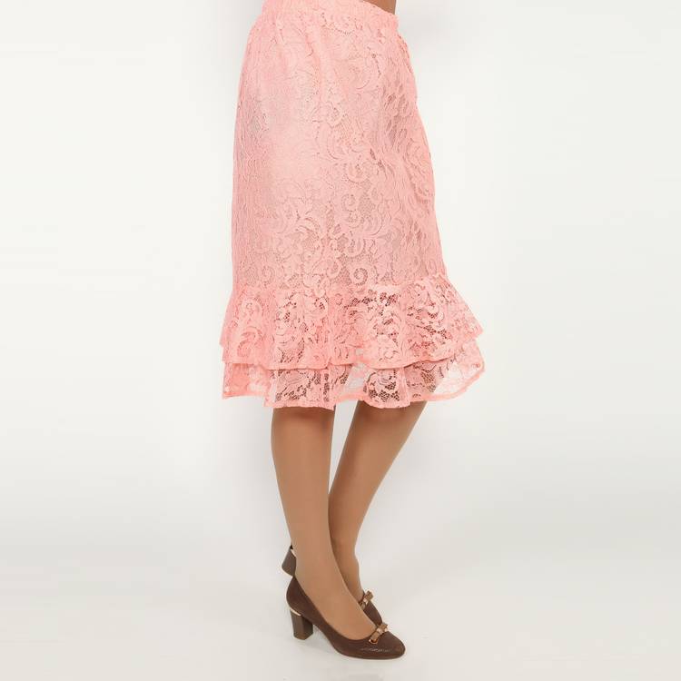 Юбка на резинке кружевная шир.  750, рис. 16