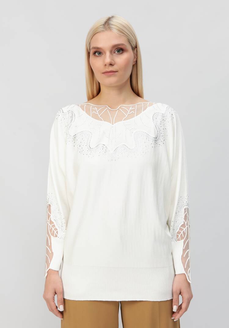 Джемпер Туманная легкость шир.  750, рис. 11