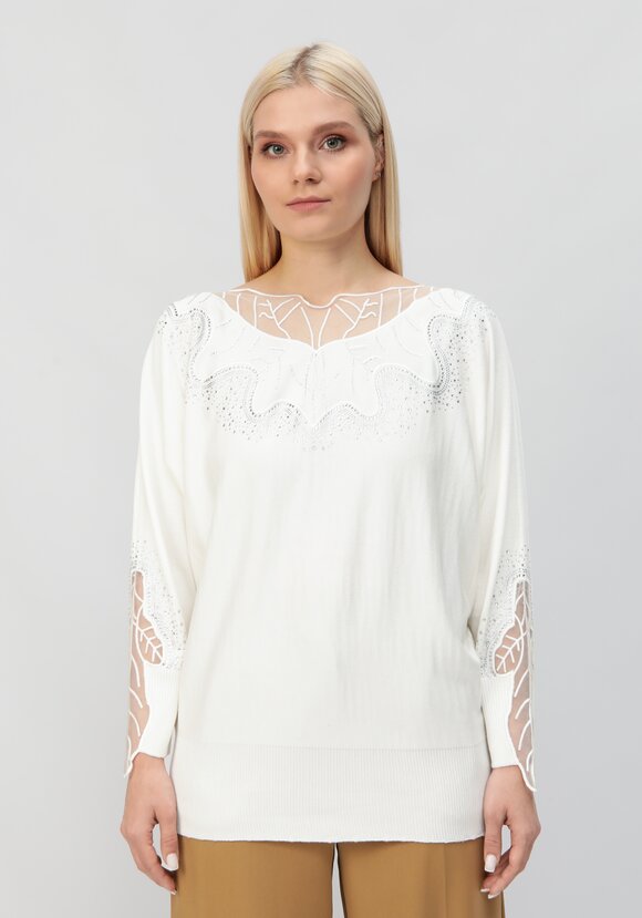 Джемпер Туманная легкость шир.  580, рис. 11