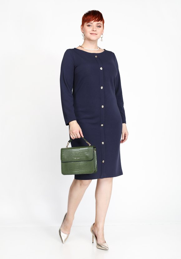 Платье Гибкость линий шир.  580, рис. 1