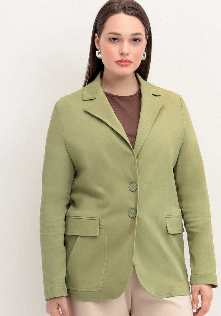 Пиджак из джинсы с карманами шир.  750, рис. 4