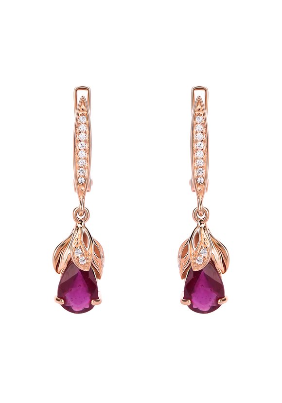 Серьги серебряныеАлександрия шир.  580, рис. 1