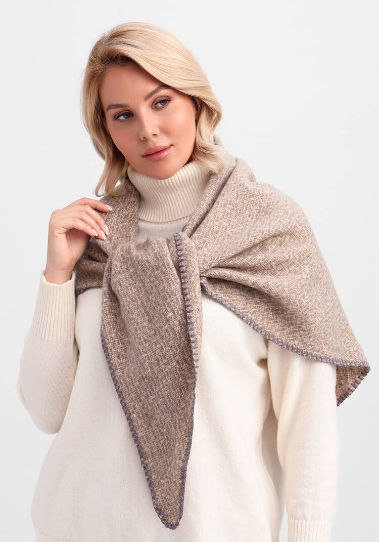 Платок согревающий из кашемира и шерсти шир.  750, рис. 7