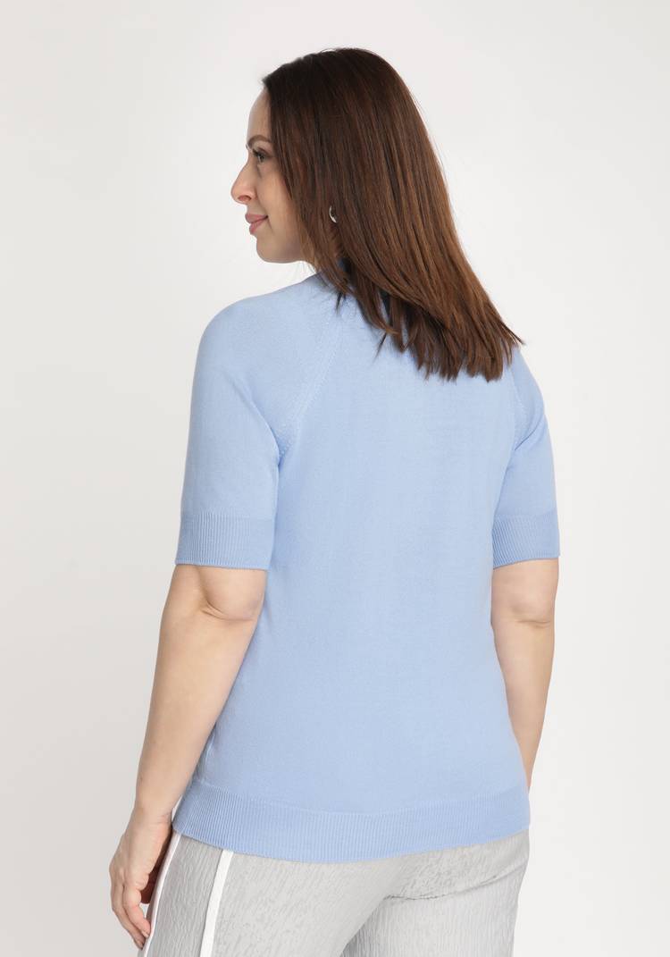 Джемпер со стойкой по горловине шир.  750, рис. 23