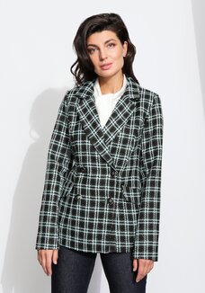 Пиджак с английским воротником на подкладке