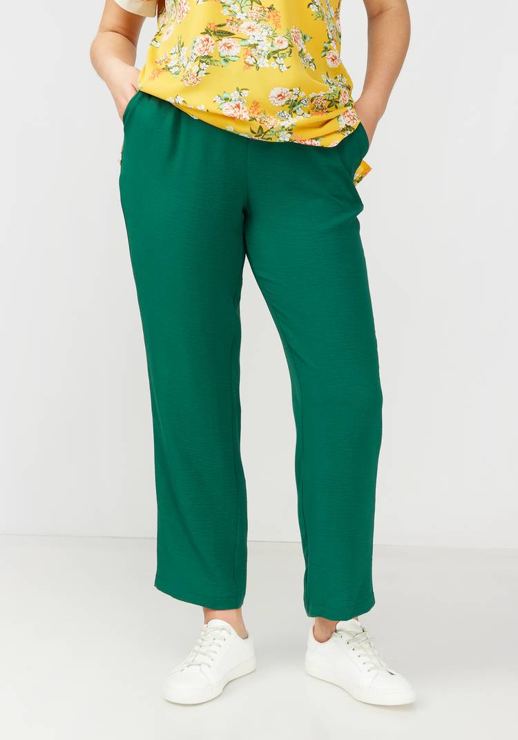 Брюки прямые от бедра с поясом на резинке шир.  750, рис. 11