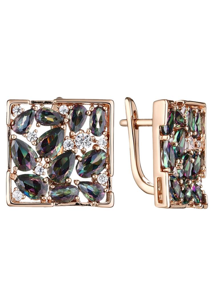 Серьги  Магическое мерцание шир.  750, рис. 1