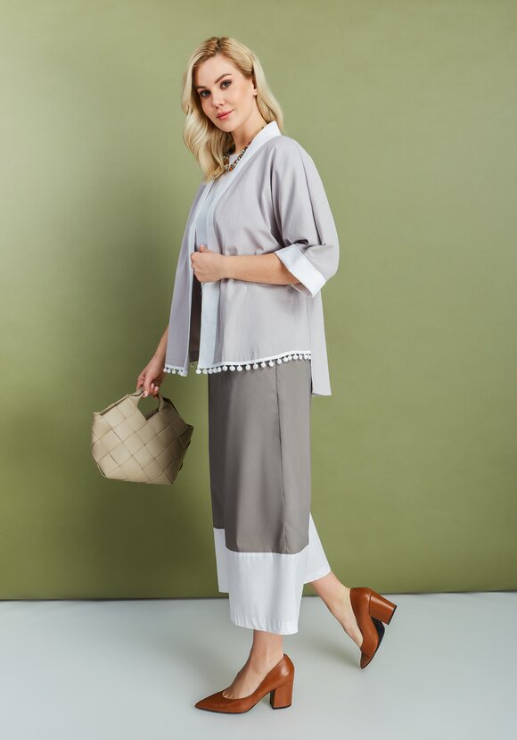 Кюлоты с контрастным кантом шир.  580, рис. 7