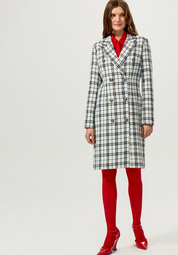 Платье двубортное из твида шир.  750, рис. 4