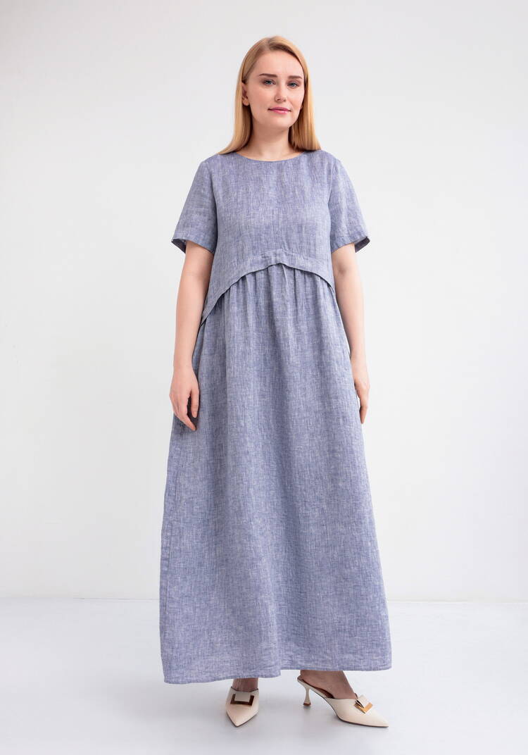 Платье Виталина шир.  750, рис. 4