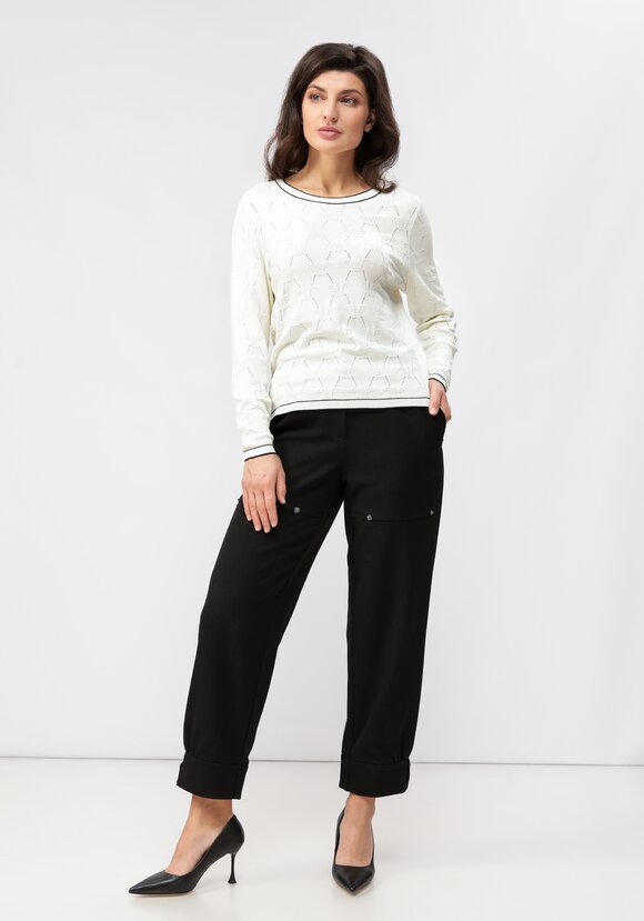 Джемпер с фактурным принтом шир.  580, рис. 9