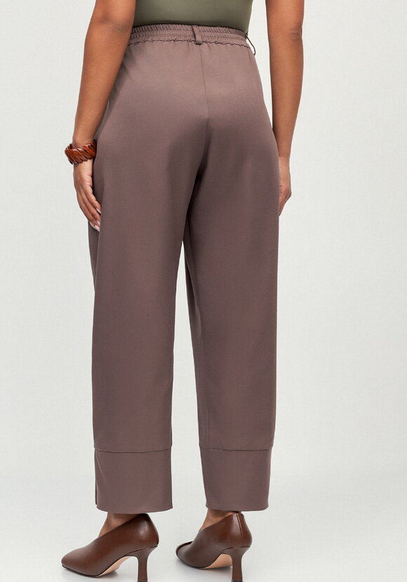 Брюки с пуговицами по низу Кармен шир.  580, рис. 11