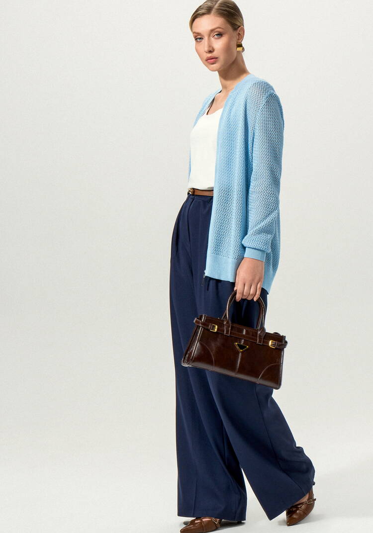 Бомбер ажурный на свободу движения шир.  750, рис. 8