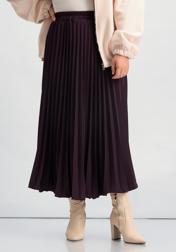 Юбка-миди гофре шир.  580, рис. 24