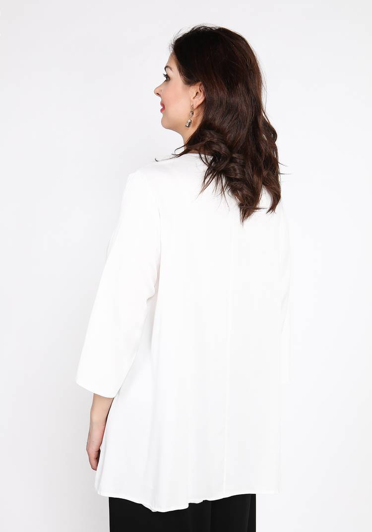 Блуза свободного кроя на пуговичках шир.  750, рис. 8