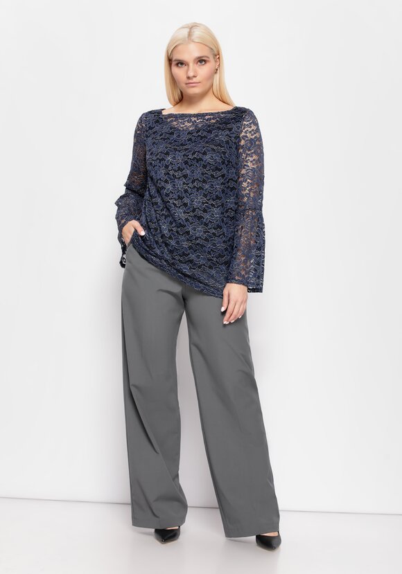 Блуза из гипюра с майкой шир.  580, рис. 24