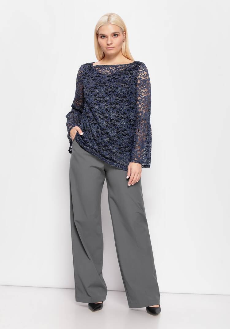 Блуза из гипюра с майкой шир.  750, рис. 24