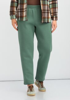 Брюки прямые утеплённые