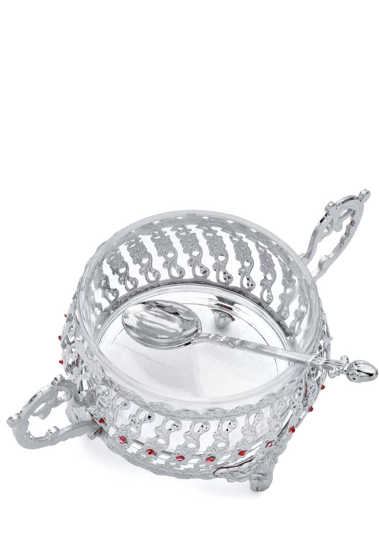 Сахарница c ложкой Царская шир.  750, рис. 7