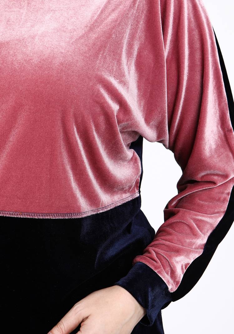 Туника бархатная с капюшоном шир.  750, рис. 5