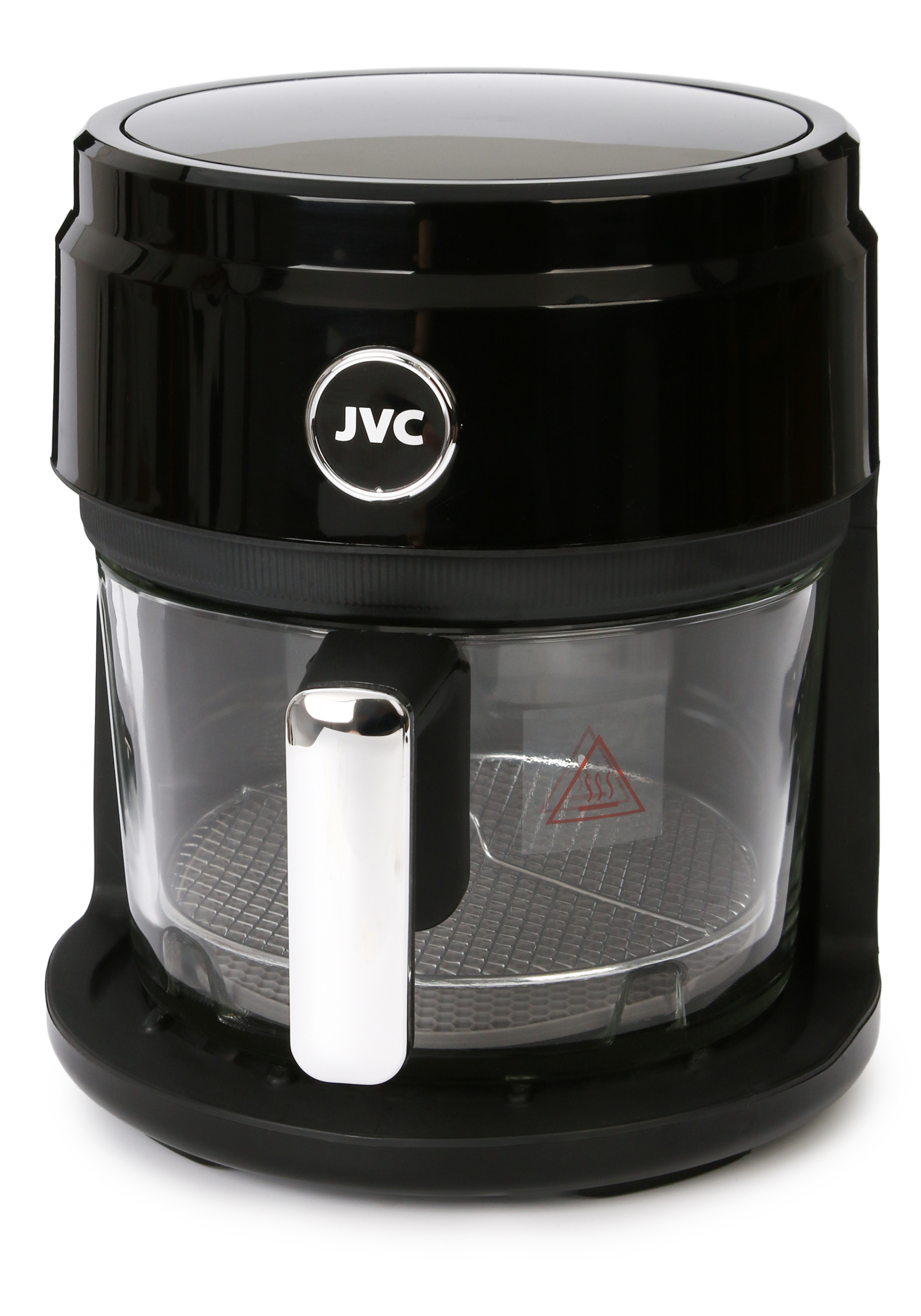 Аэрогриль с чашей из стекла JVC, цвет черный - фото 1