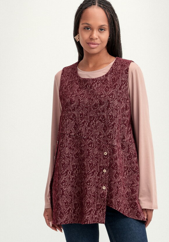 Блуза с жилетом шир.  580, рис. 12